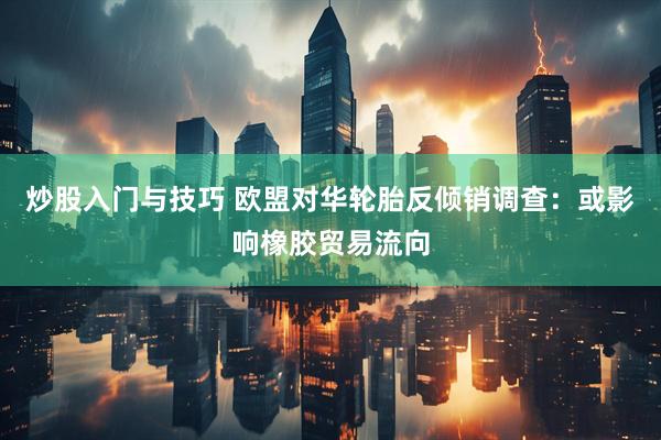 炒股入门与技巧 欧盟对华轮胎反倾销调查：或影响橡胶贸易流向